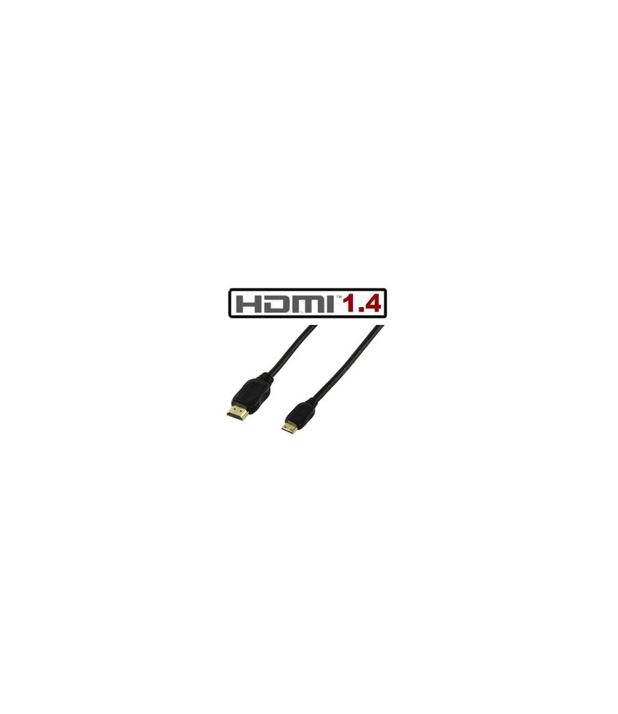 כבל HDMI - MINI HDMI גרסא 1.4, אורך 1מ