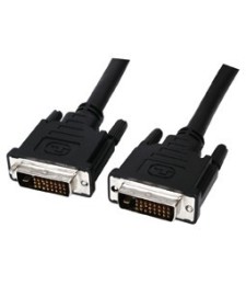 כבל  DVI מוזהב מסוכך + פריטים 1.8מ CCS
