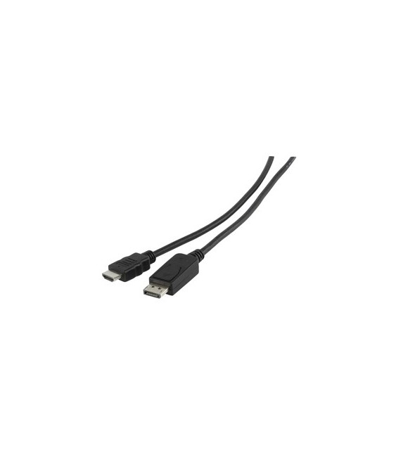 כבל DP זכר - HDMI זכר 1.8 מטר