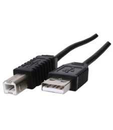 כבל USB2.0 שטוח - ריבוע, 1.8 מטר