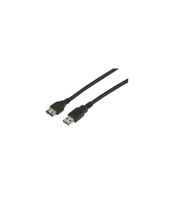 כבל מאריך USB3.0 זכר - נקבה, 1.8 מטר