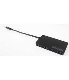 רכזת USB3.0 4 PORT איכותית +אופציה לשנאי