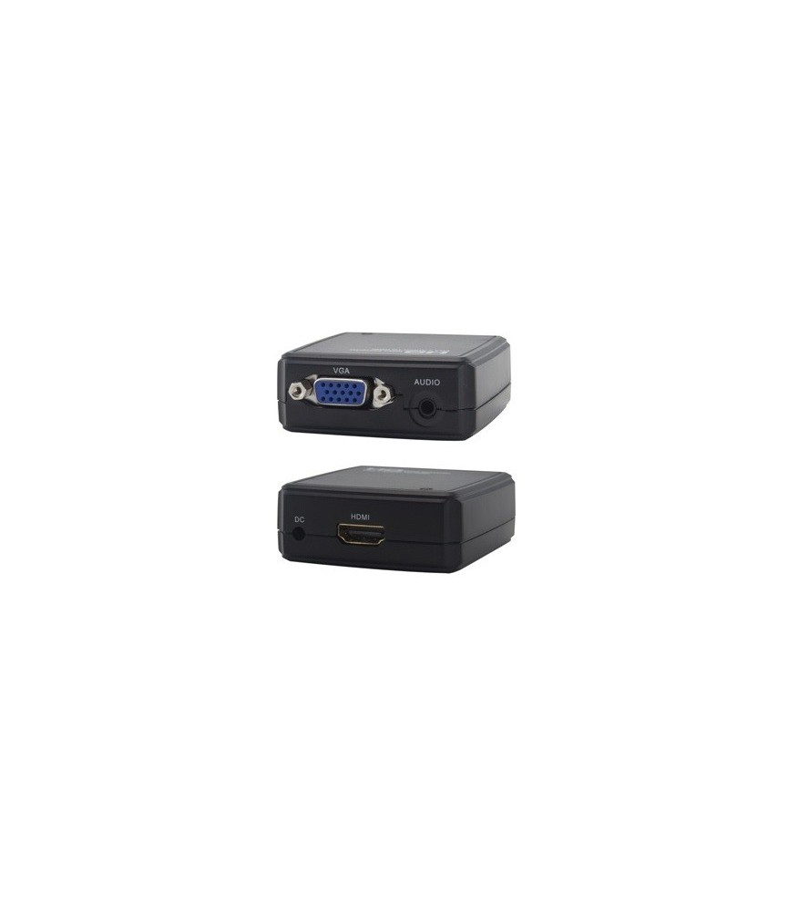 ממיר HDMI ל-VGA+אודיו + ספק כוח