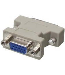 מתאם VGA נקבה - DVI-D 24+1 זכר