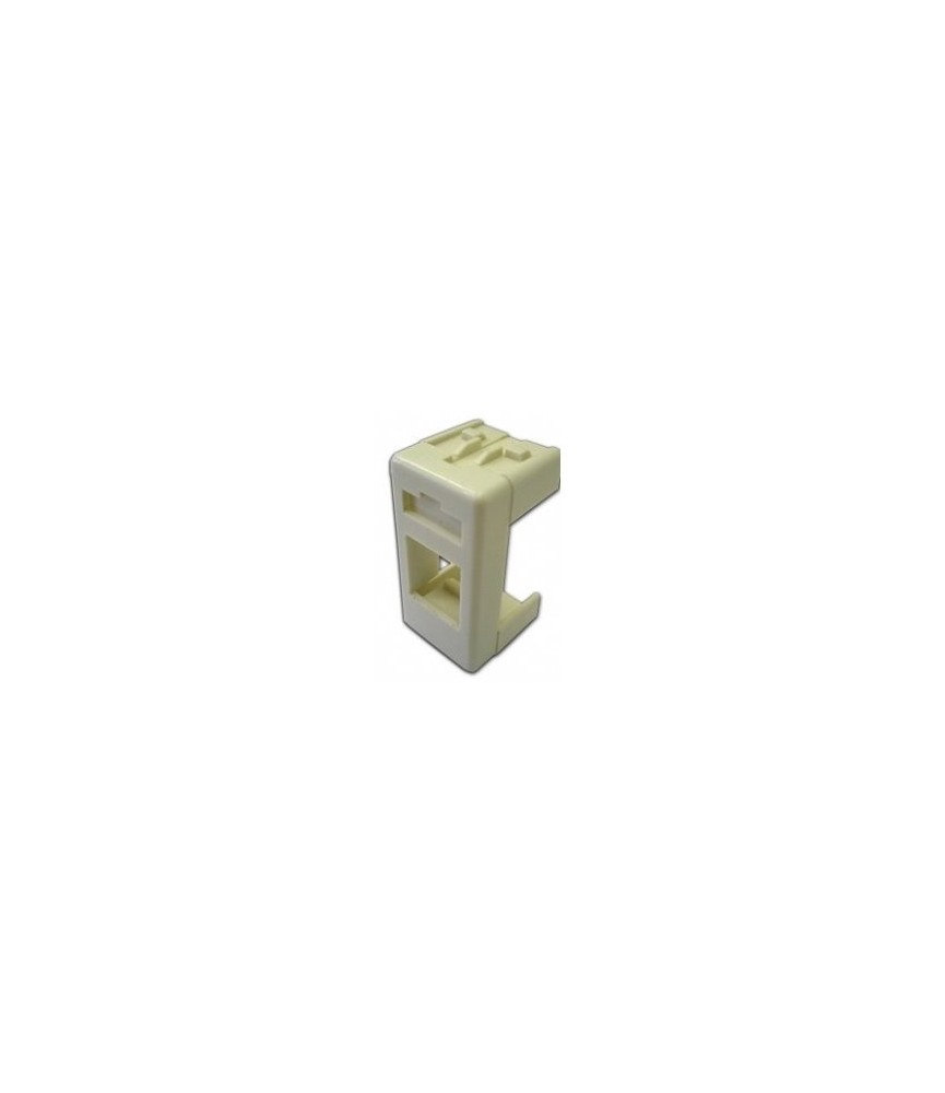 מתאם RJ45 CAT5e לבן נקבה-נקבה לקיסטון