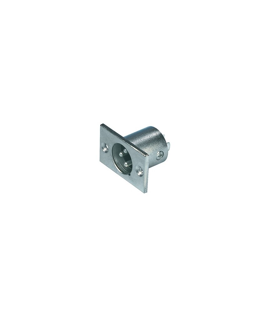 תקע XLR 3 פינים לפנל